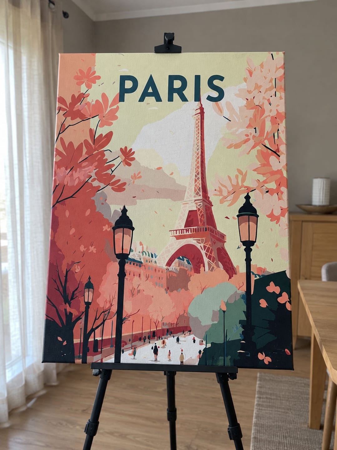 Customer photo review of Affiche Vintage Paris 2