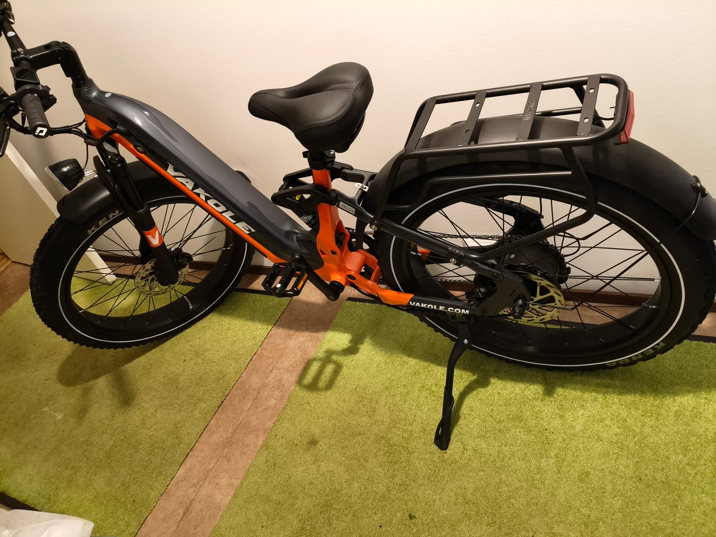 Customer photo review of Vakole V26 26" Fat Bike 998Wh Full Suspension Electric SUV E-Bike