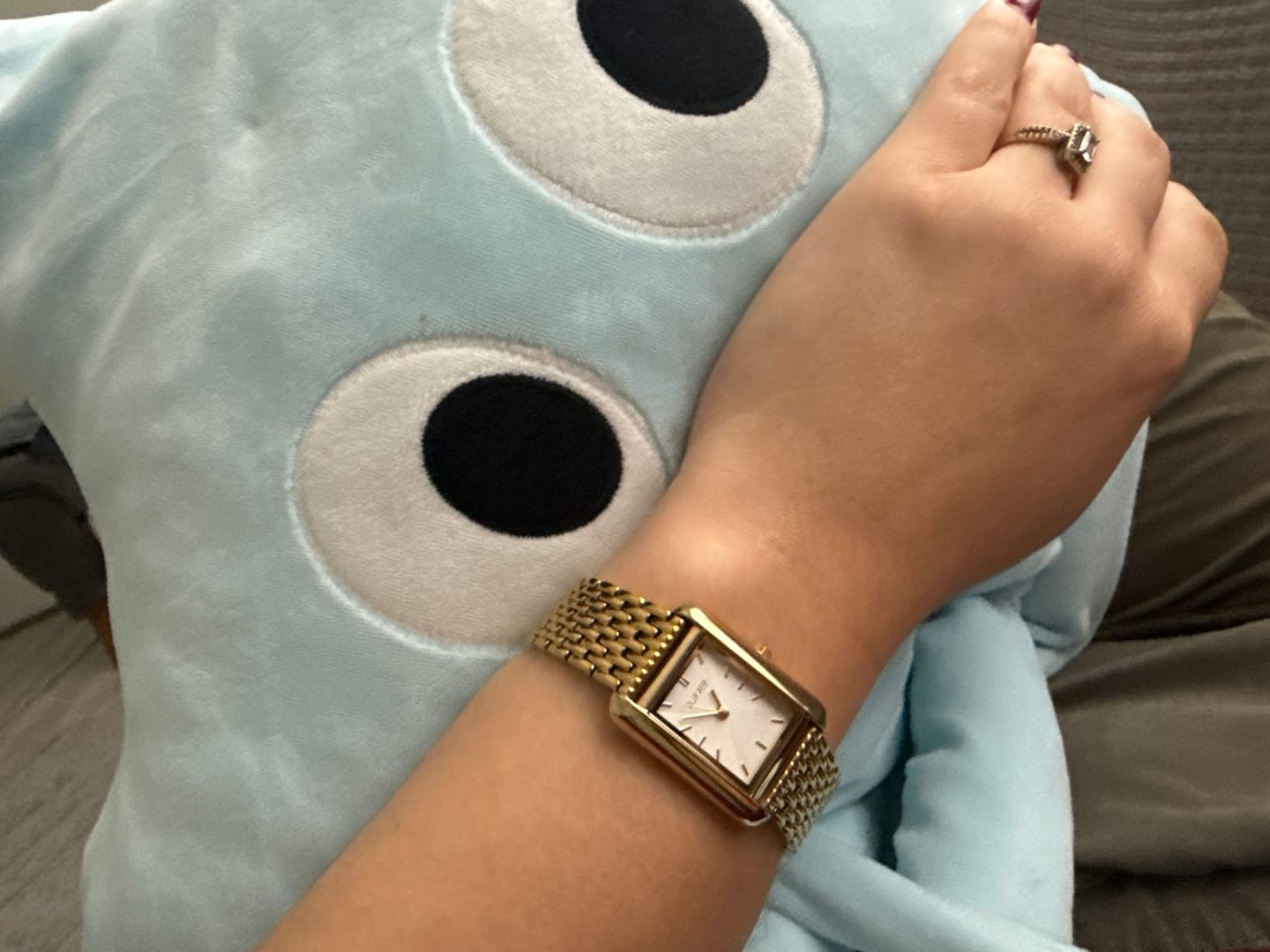 Customer photo review of Olivia Gold White