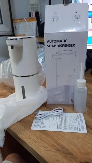Customer photo review of Liquid Foma Soap Dispenser - Turn Your Everyday Handwashing Into a Smarter Experience