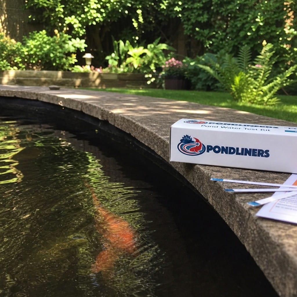 Customer photo review of Pond Water Test Kit UK | Tests pH, Ammonia, Nitrite & More | Koi & Garden Ponds