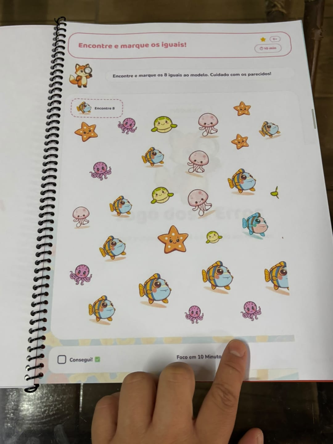 Customer photo review of Foco em 10 Minutos