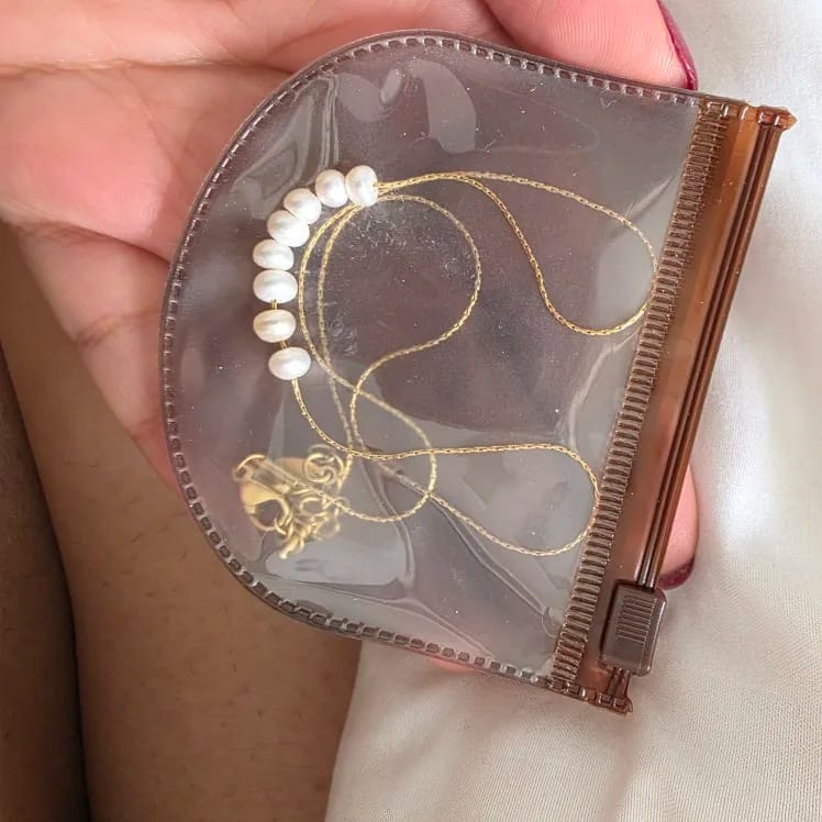 Customer photo review of Chic Loom Natural Pearl Necklace