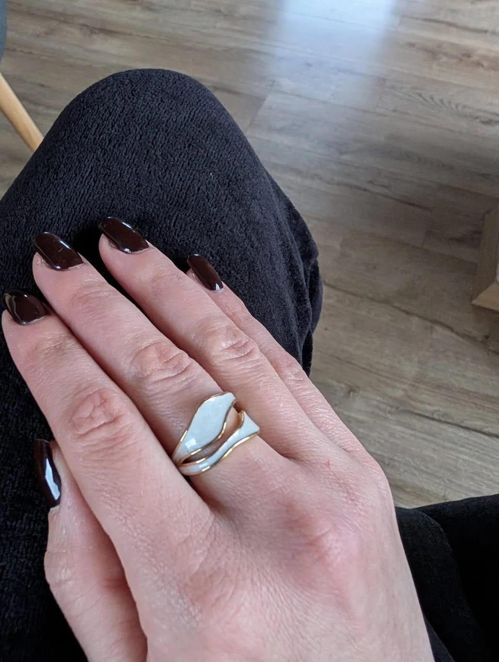 Customer photo review of Pure Canvas Open Ring