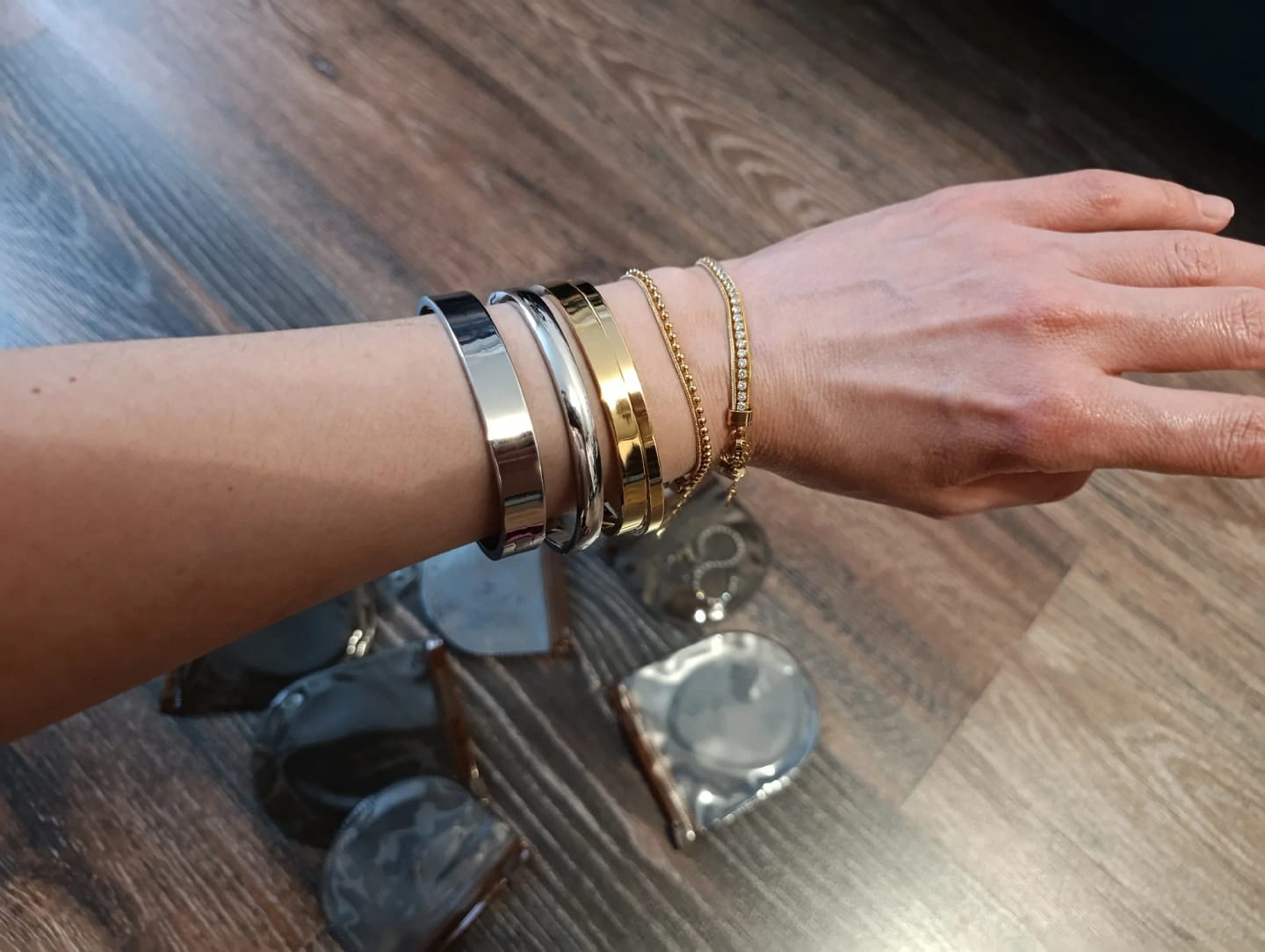 Customer photo review of Ocean Breeze Bracelet