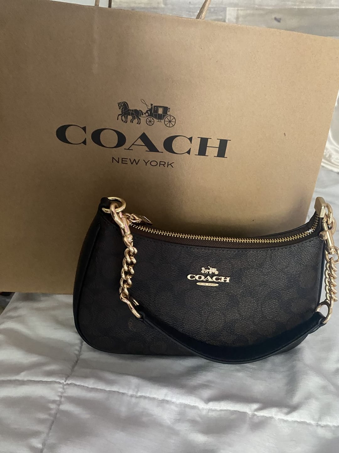 Customer photo review of COACH Teri Shoulder Bag