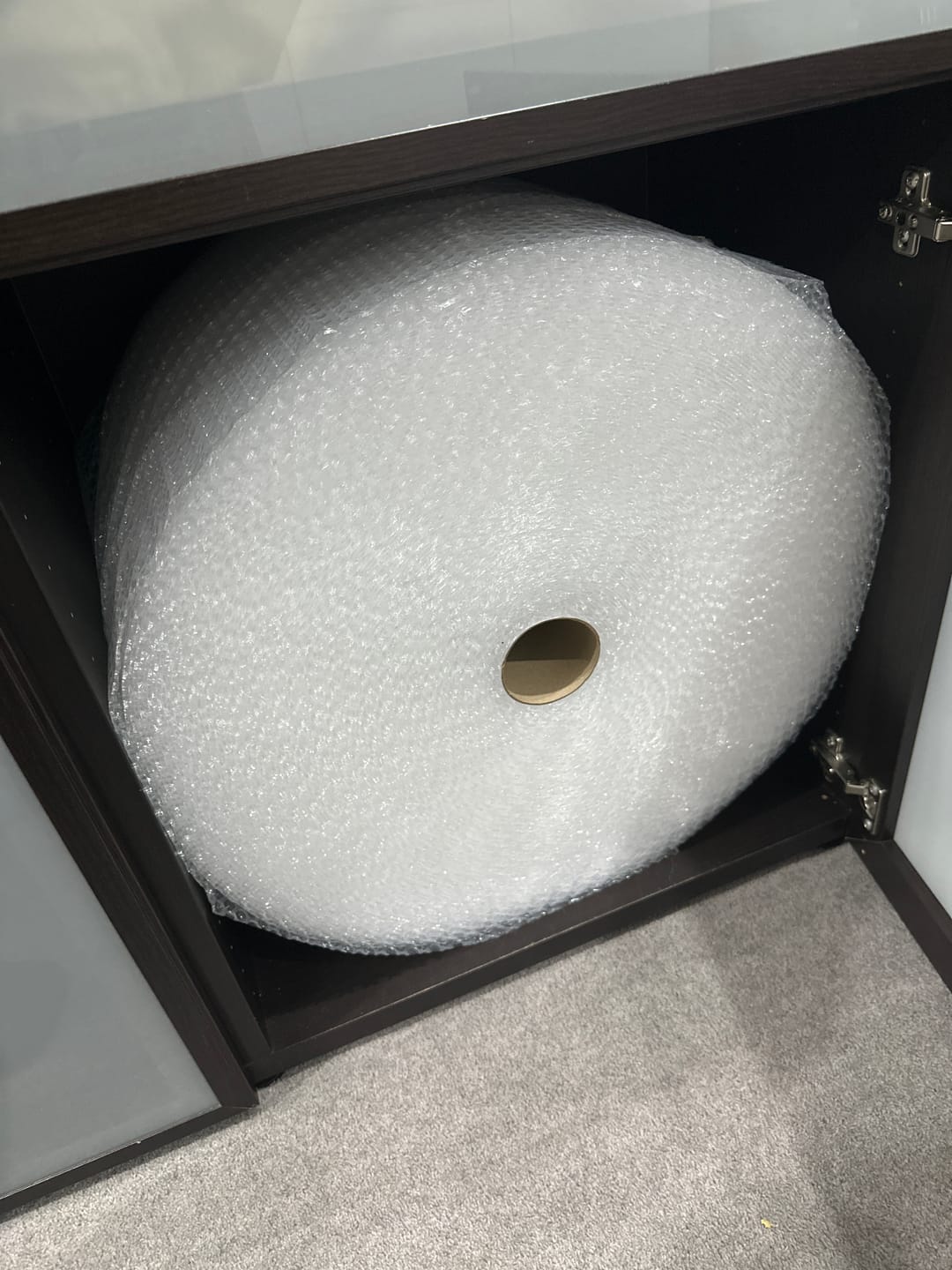 Customer photo review of Polycell 300mm x 100m Bubble Wrap Clear 10mm Bubble
