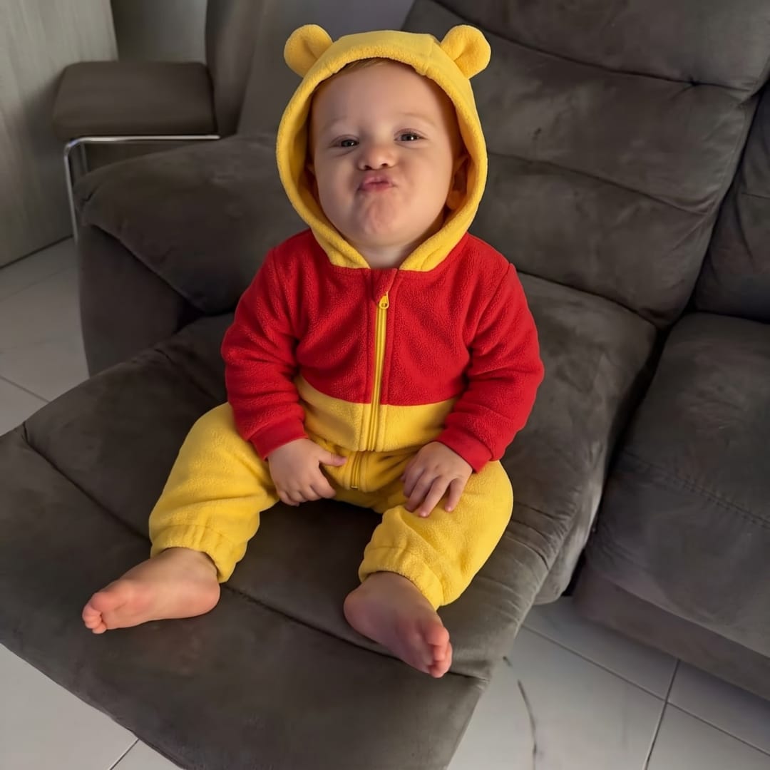 Customer photo review of Cubsy™ Winnie Bear Onesie
