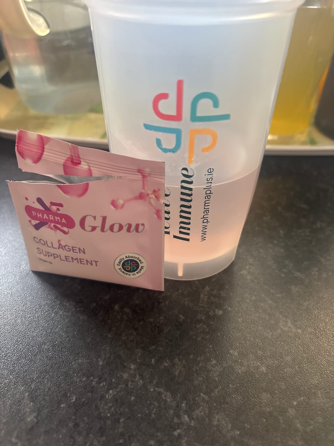 Customer photo review of PHARMA PLUS  Pharma Glow 28 sachets