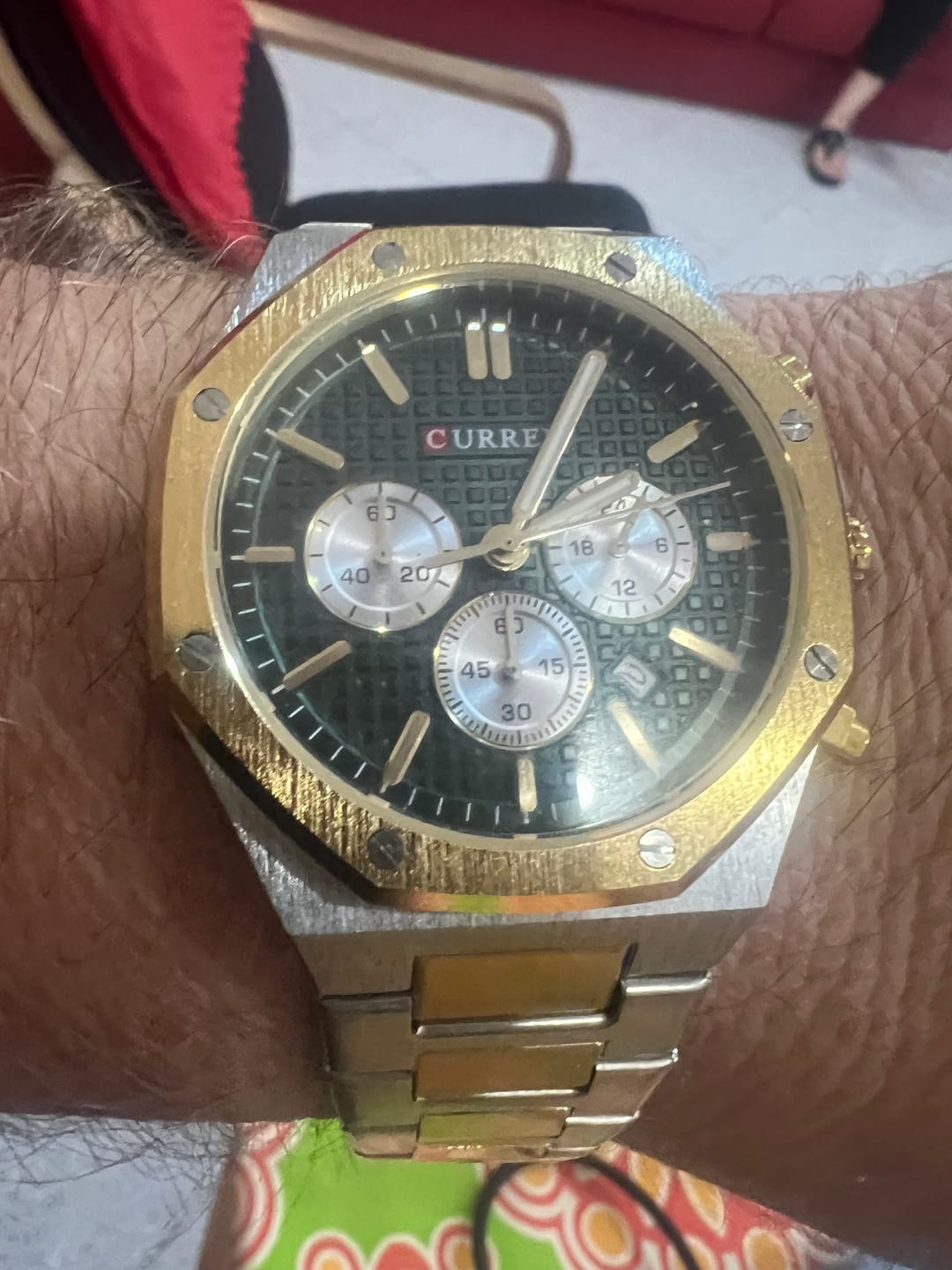 Customer photo review of Curren Atene® orologio uomo acciaio