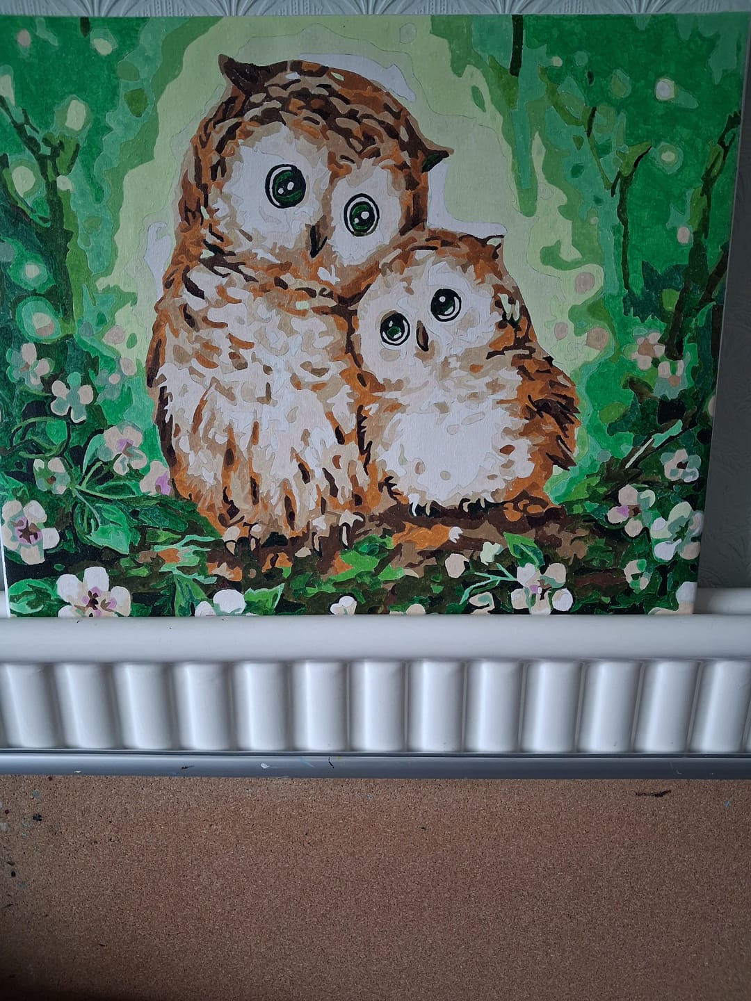 Customer photo review of Famille de Hiboux