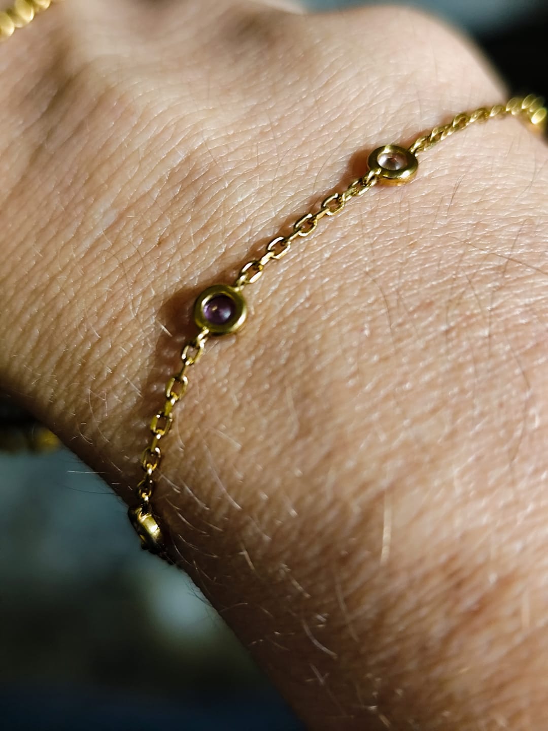 Customer photo review of Pulsera Multicolor
