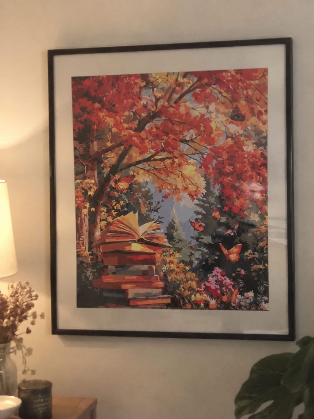 Customer photo review of Lecture d'automne et papillons
