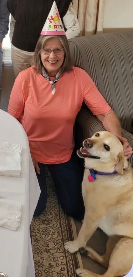 Customer photo review of Ruby Women's Modal Tee | Sunset Coral