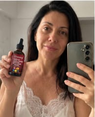 Customer photo review of Berberina Líquida · Control Metabólico