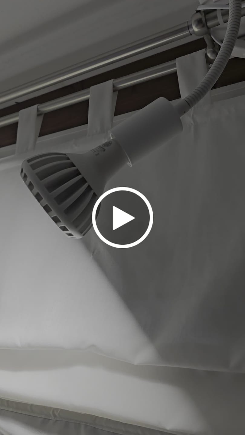 Customer video review of Pianta Pflanzenlampe und Stelo Clip-On Lampenhalter Bundle