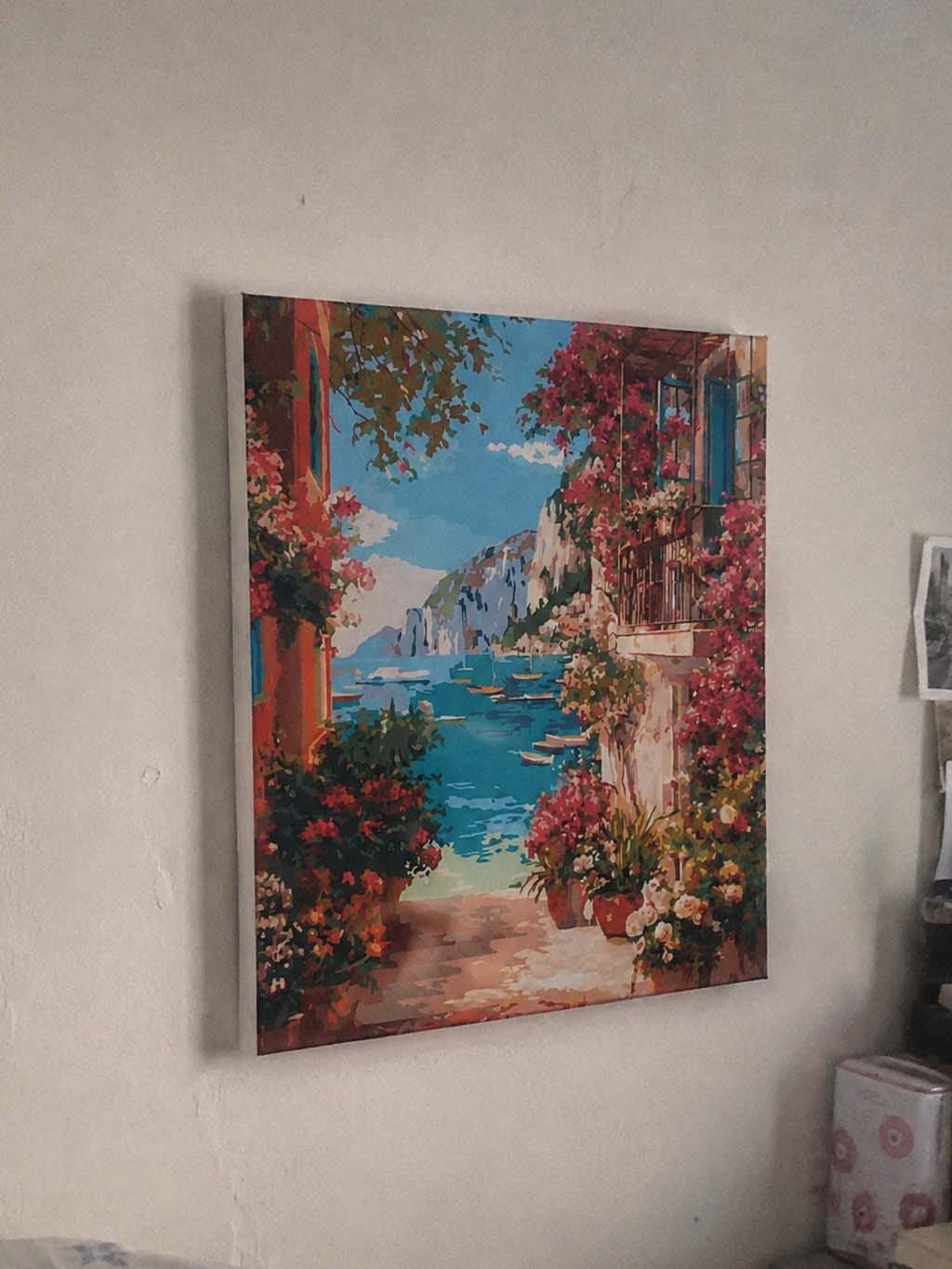 Customer photo review of Vue sur la Riviera Italienne