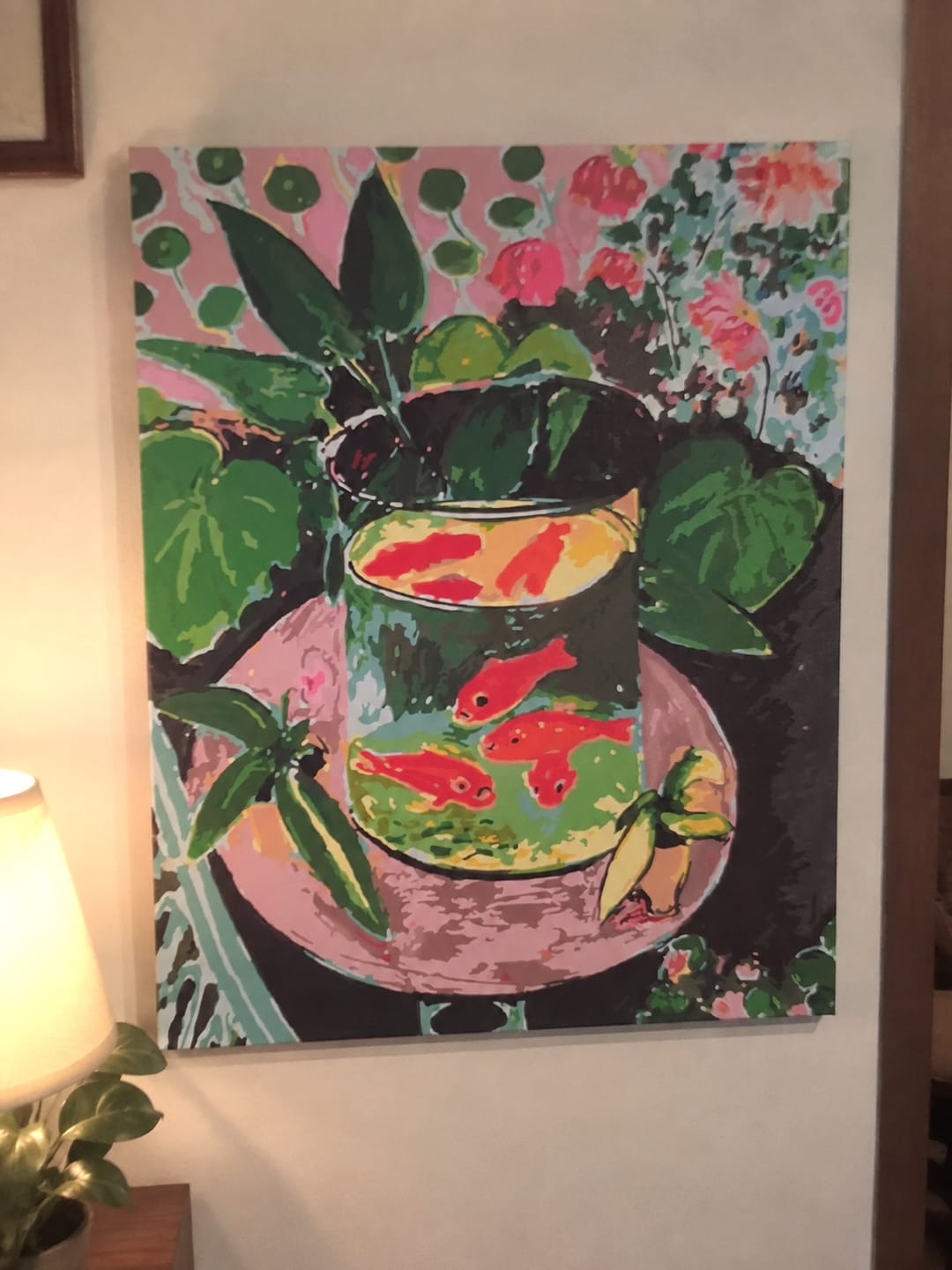 Customer photo review of Les Poissons rouges - Matisse