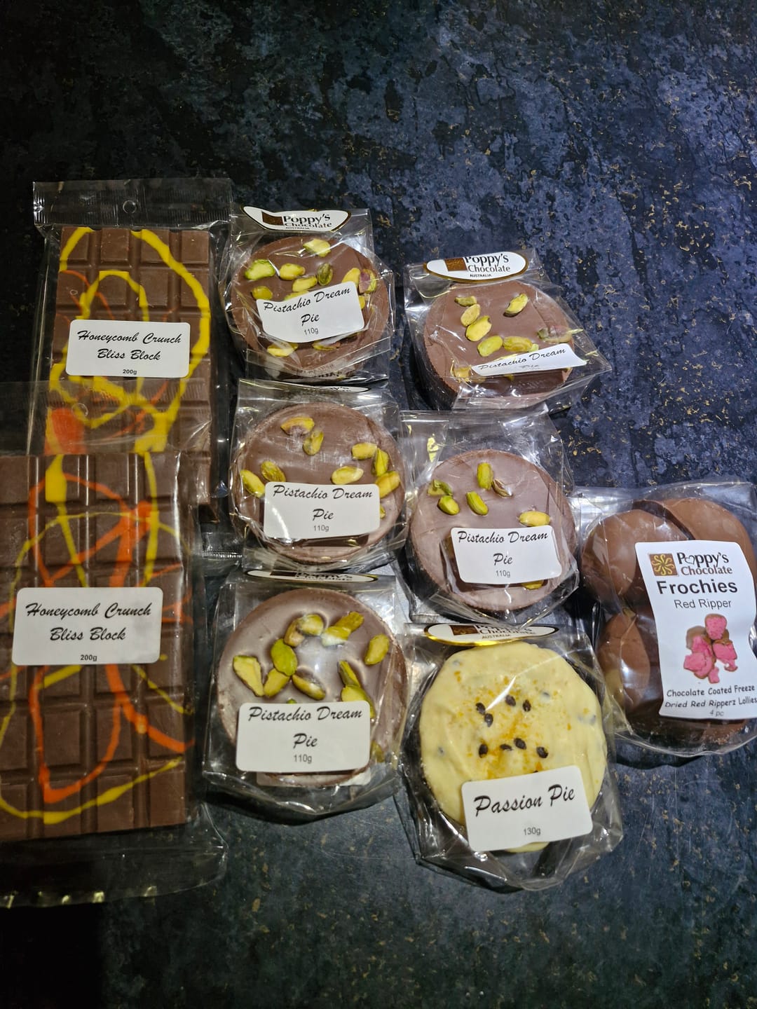 Customer photo review of Pistachio Dream Pie