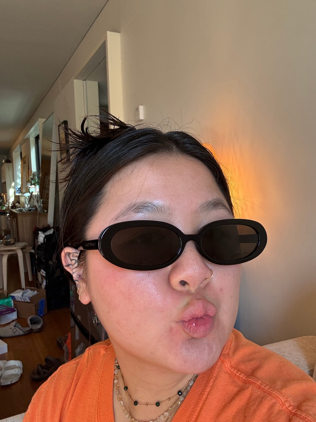 Customer photo review of Free returns on your order
