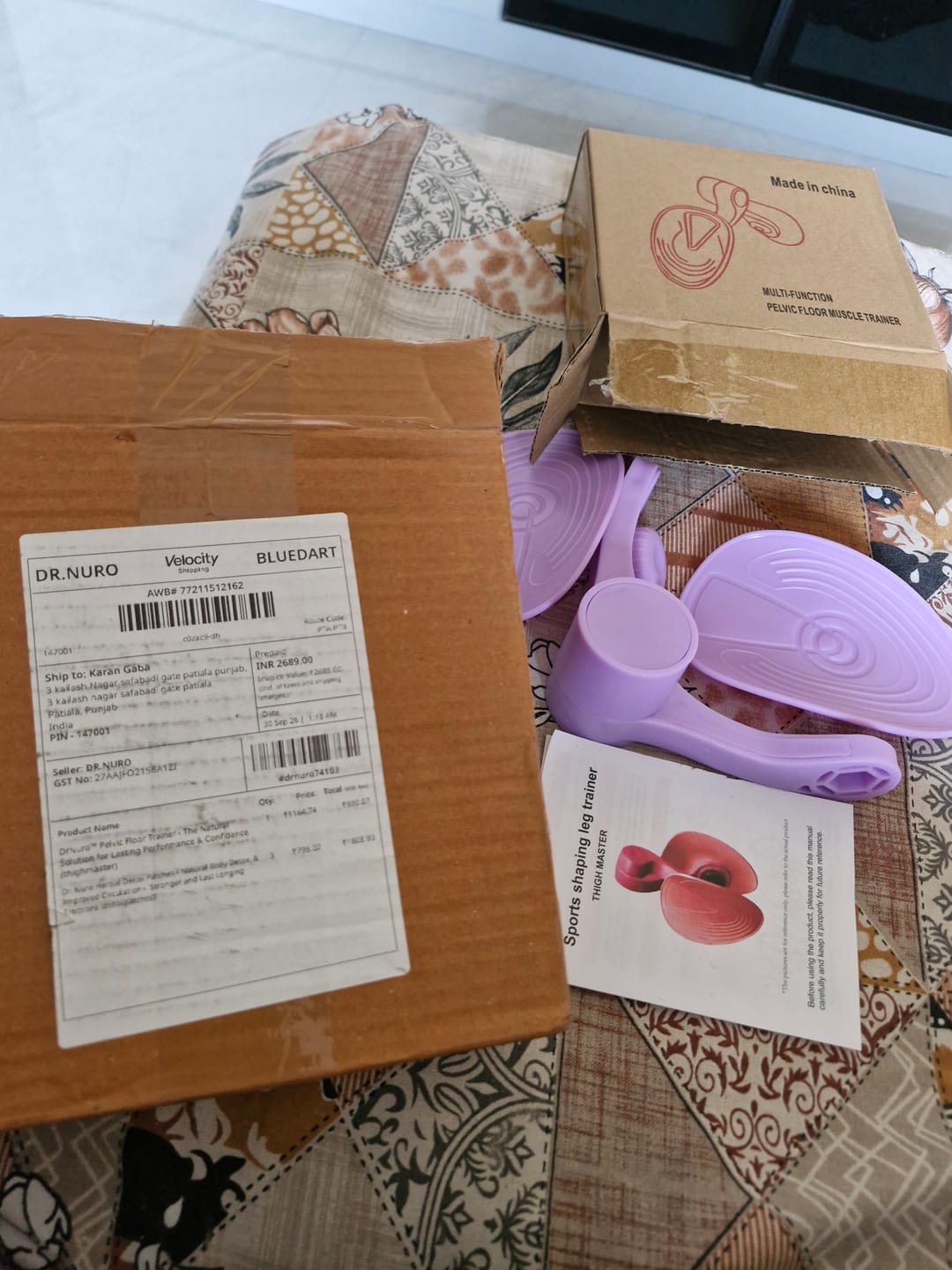 Customer photo review of Dr. Nuro Herbal Detox Patches - Natural Body Detox, & Improved Circulation -  Stronger and Last Longing Erections