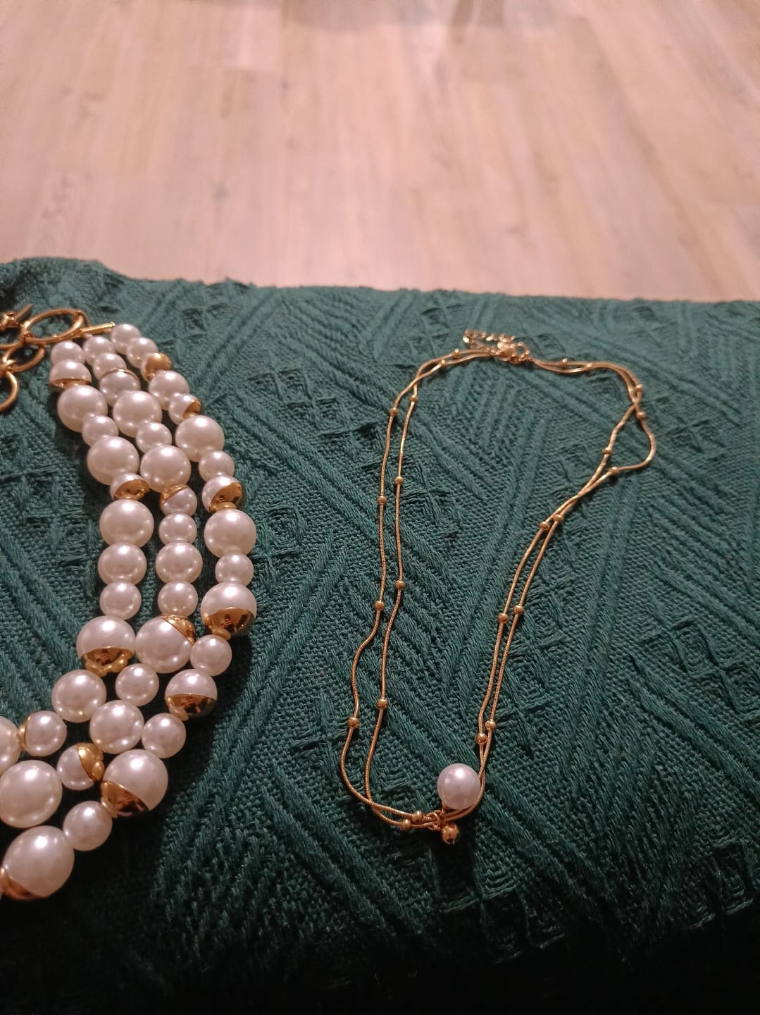 Customer photo review of Radiant Pearl Necklace
