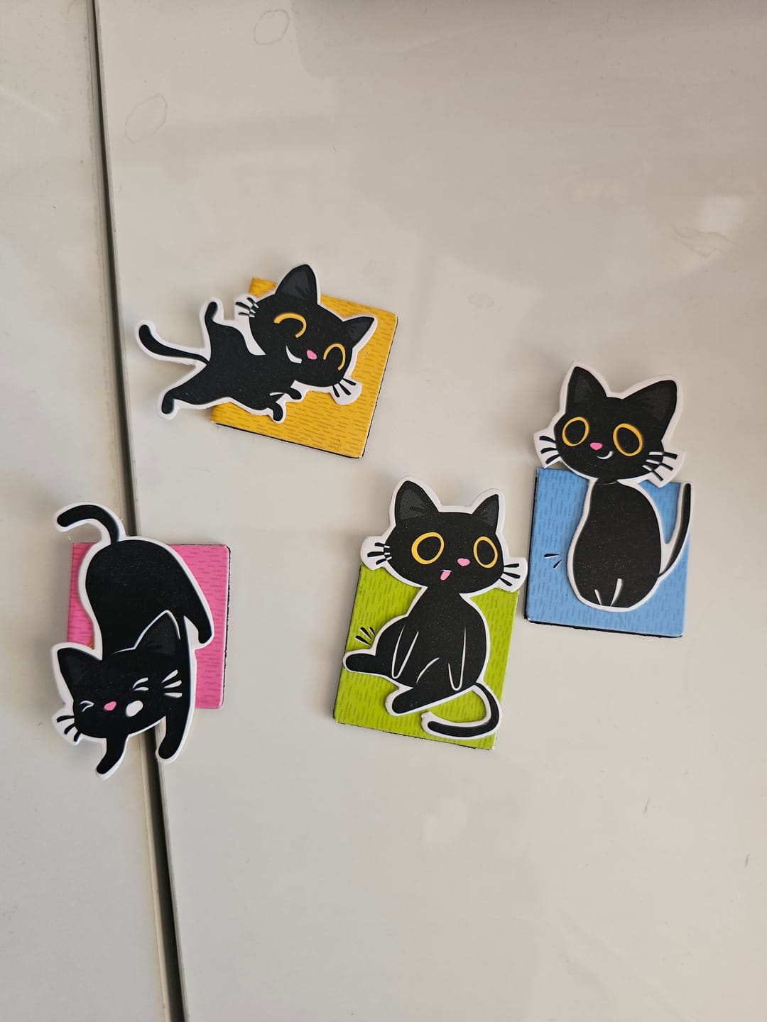 Customer photo review of Magnetische Katze Lesezeichen im Set