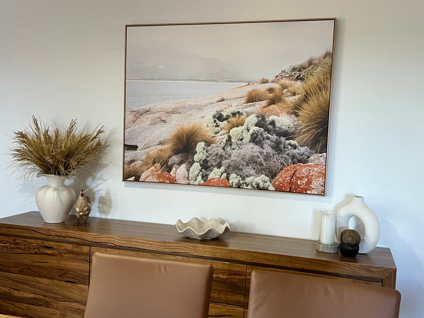 Customer photo review of Trouser Point by Kellie Morris | Framed Canvas Wall Art
