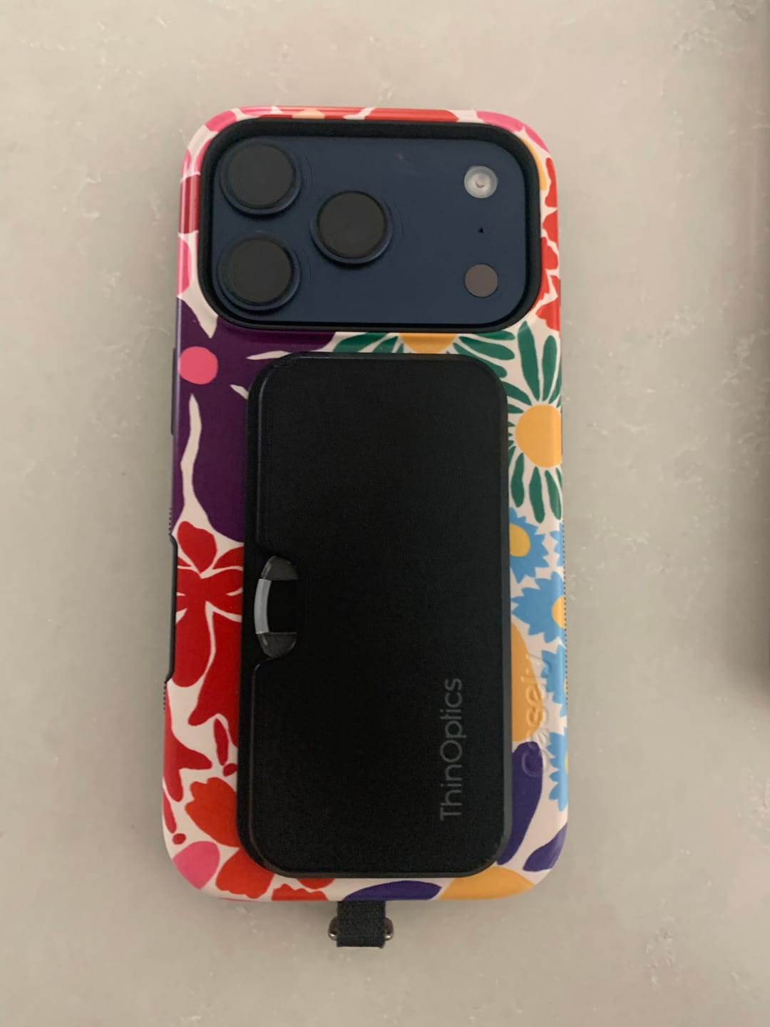 Customer photo review of Moment Readers + Black Universal Pod