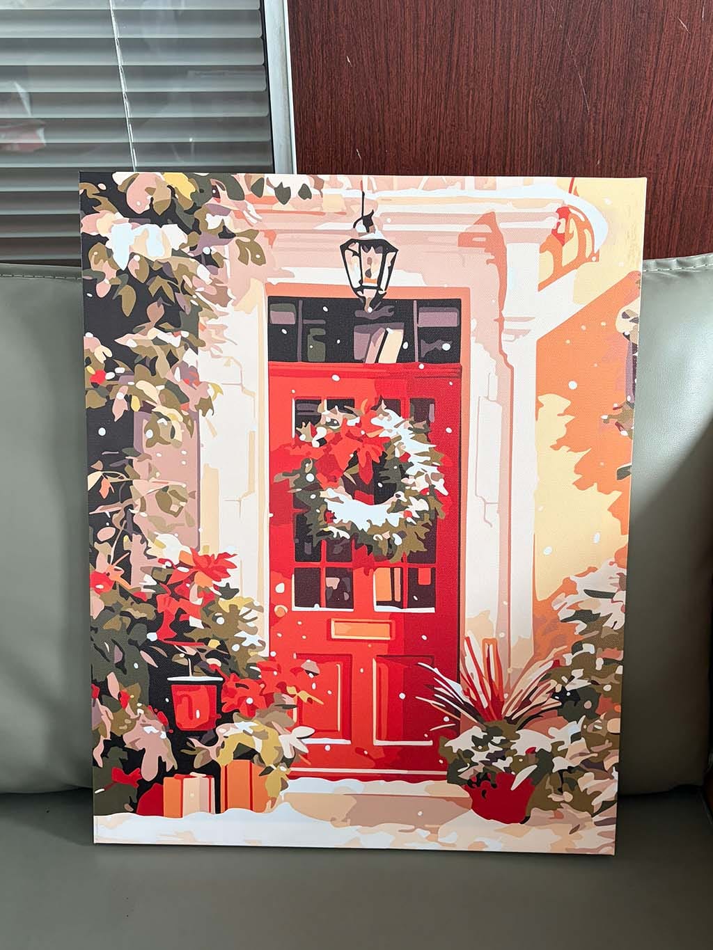 Customer photo review of Couronne de Noël