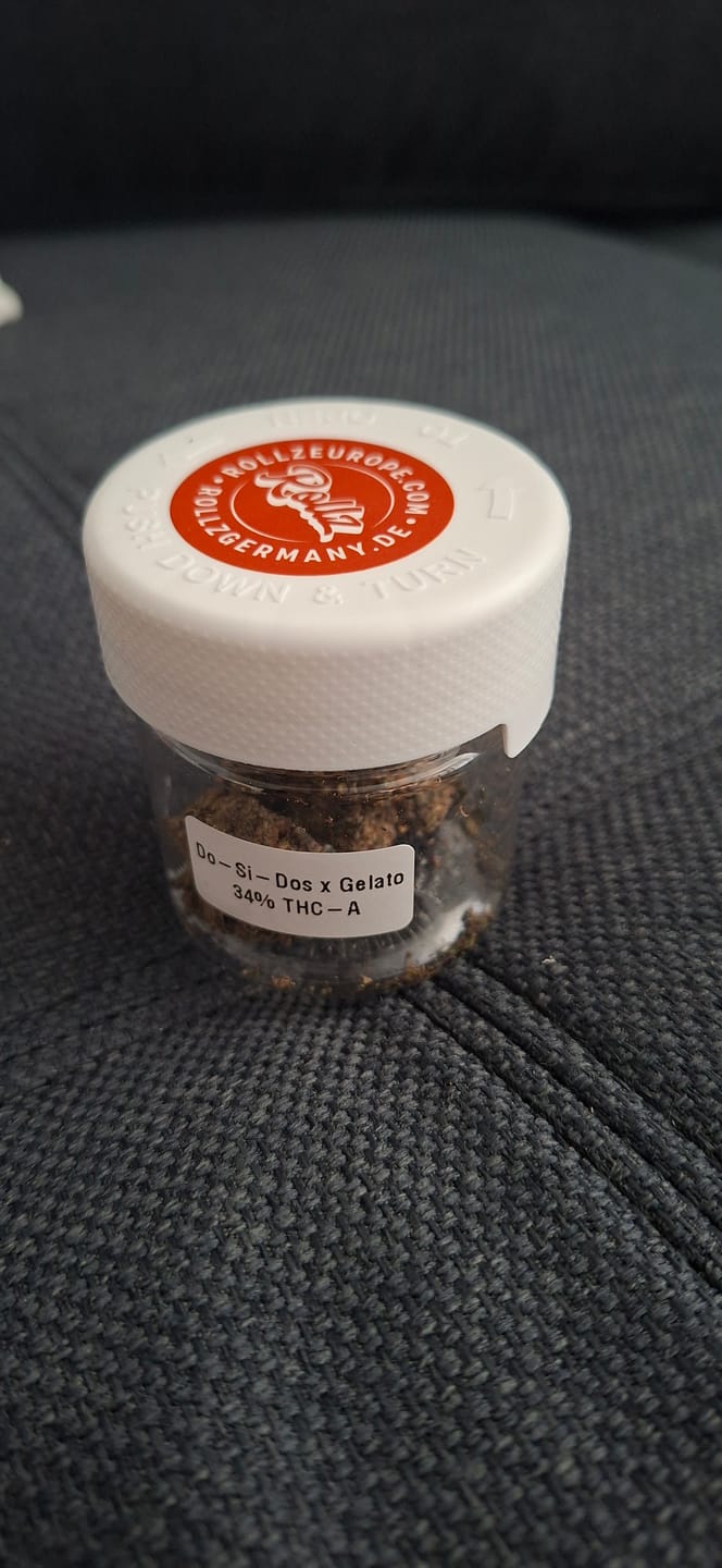 Customer photo review of THC-A 34% Blüten Do-Si-Dos x Gelato