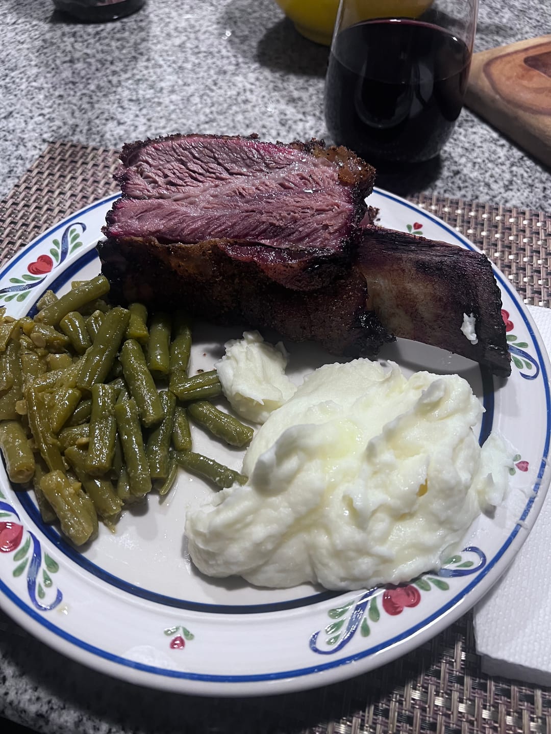 Customer photo review of USDA Choice Bone-In Short Ribs