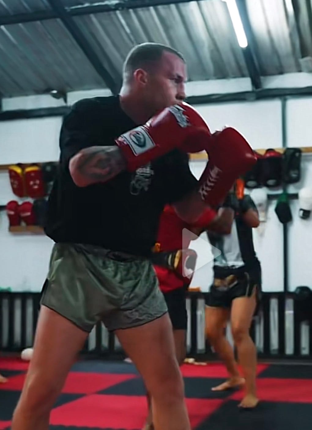 Customer photo review of Muay Thai shorts - IKIGAI - Green