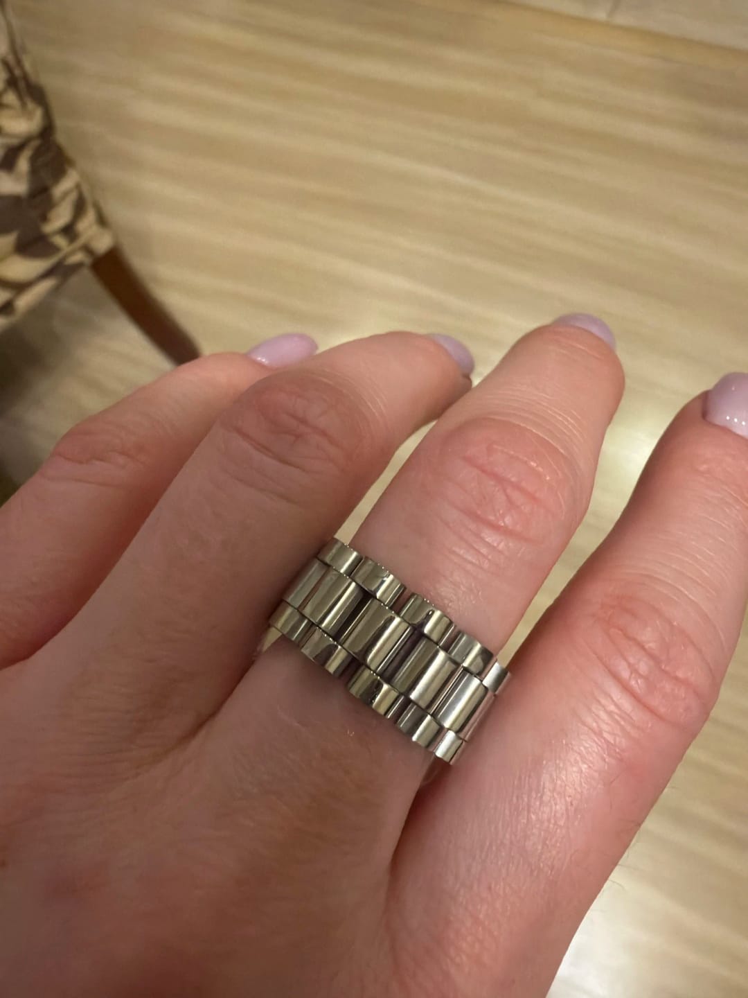 Customer photo review of Rustic Elegance Ring
