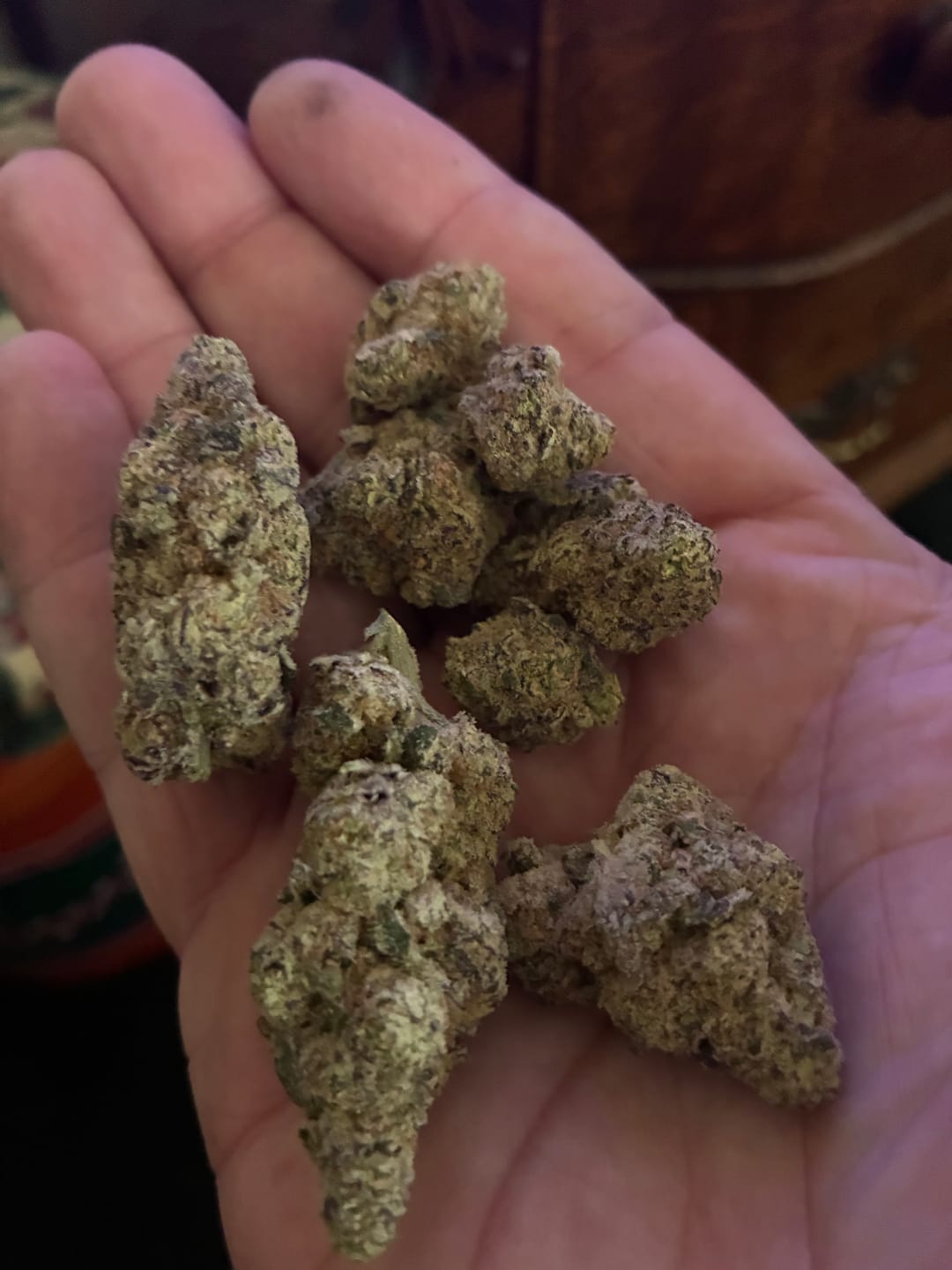 Customer photo review of Delta Diamonds Exotic THCA