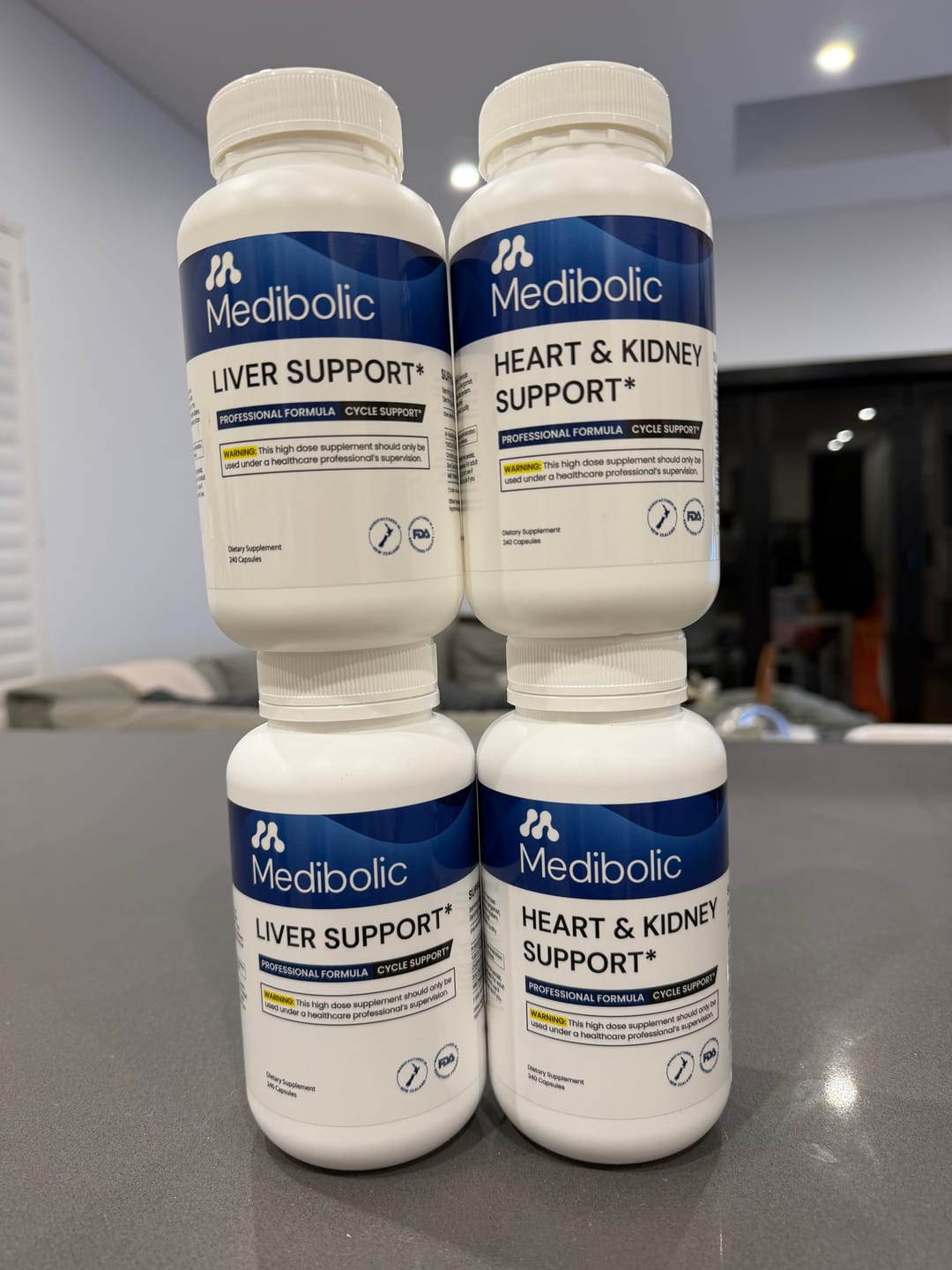 Customer photo review of Heart & Kidney + Liver Support 3-month subscription.