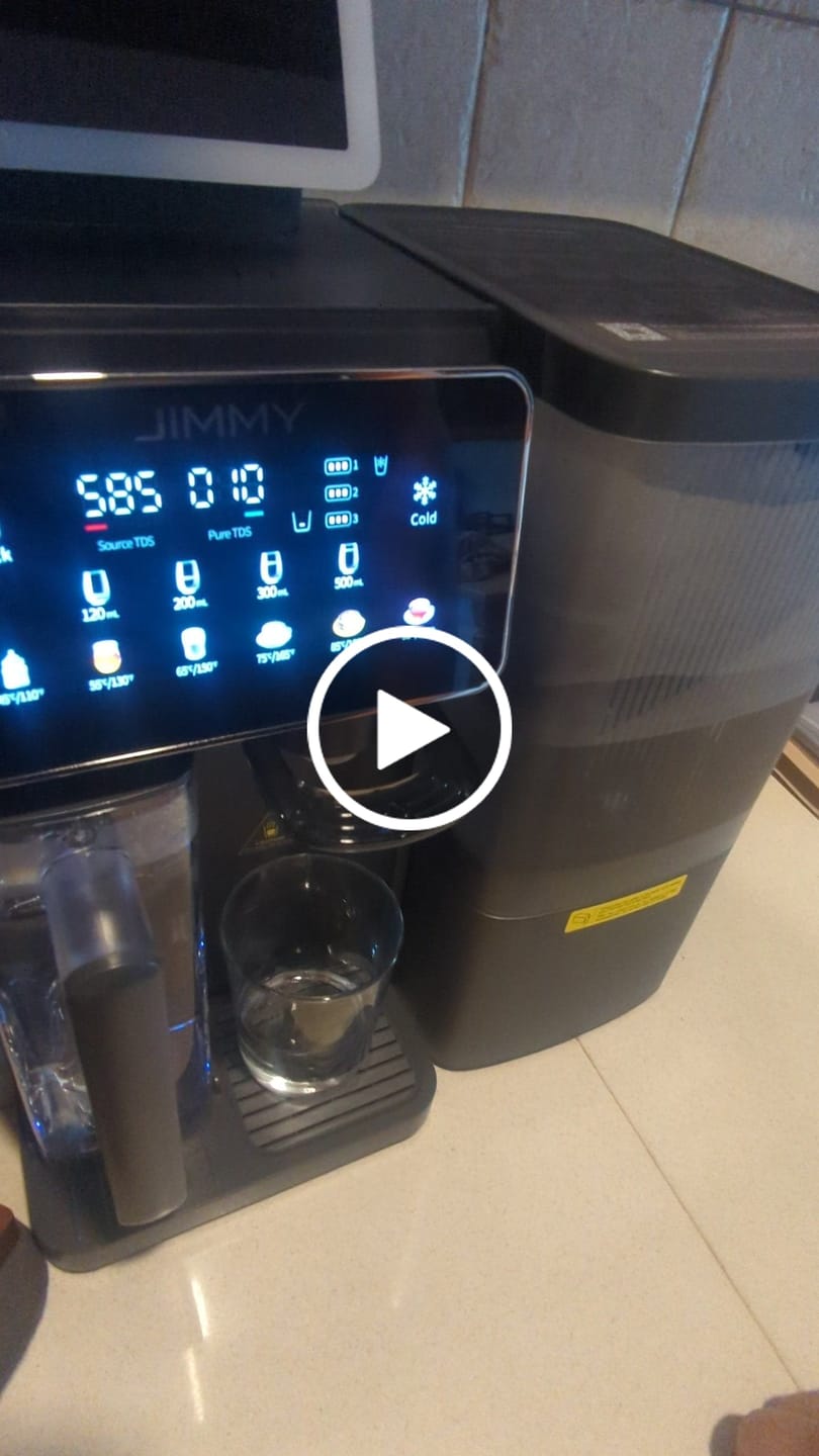 Customer video review of R9 Pro Smart Countertop Reverse Osmosis Water Purifier