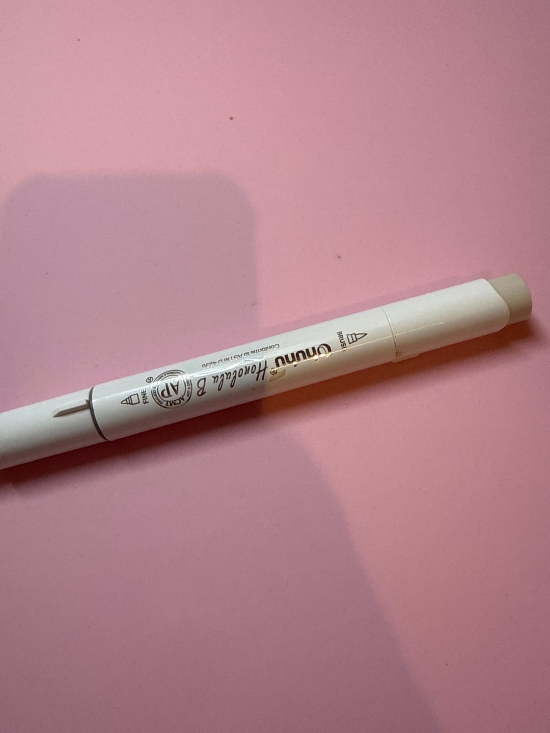Customer photo review of Ohuhu Honolulu E280 / Y62 Individual Marker, Brush & Chisel