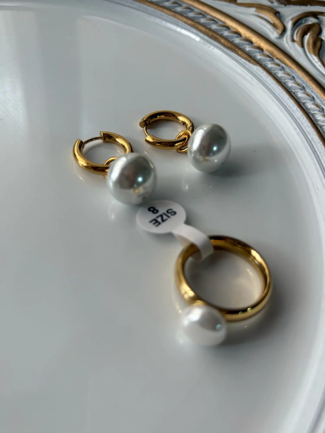 Customer photo review of Aura Pearl Band
