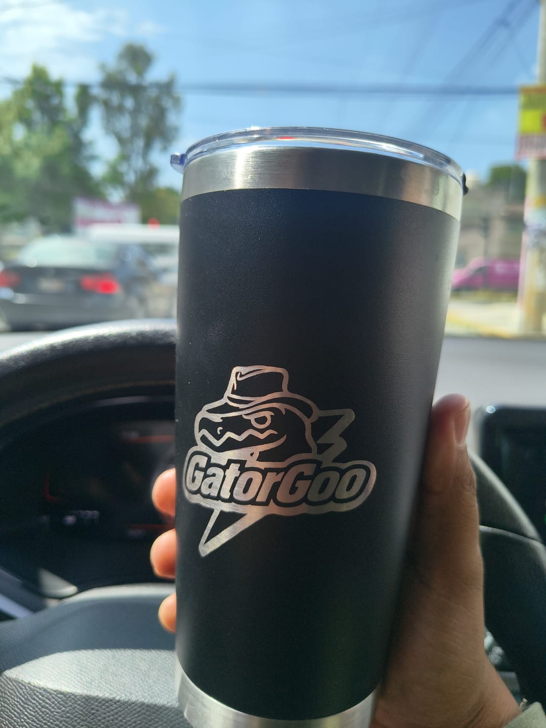 Customer photo review of Termo 20 oz - Personalizar