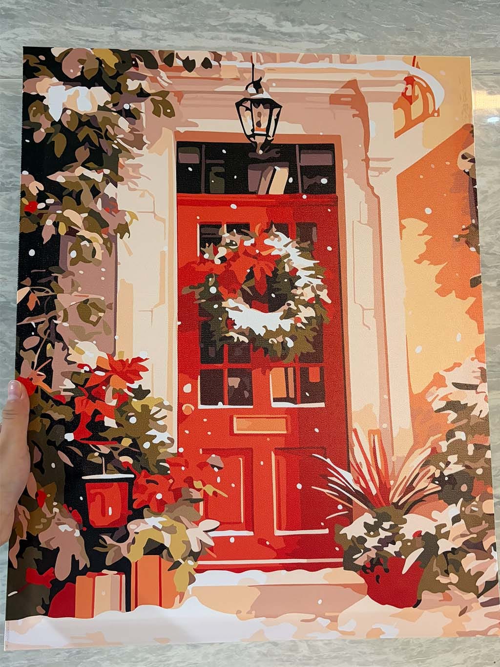 Customer photo review of Couronne de Noël