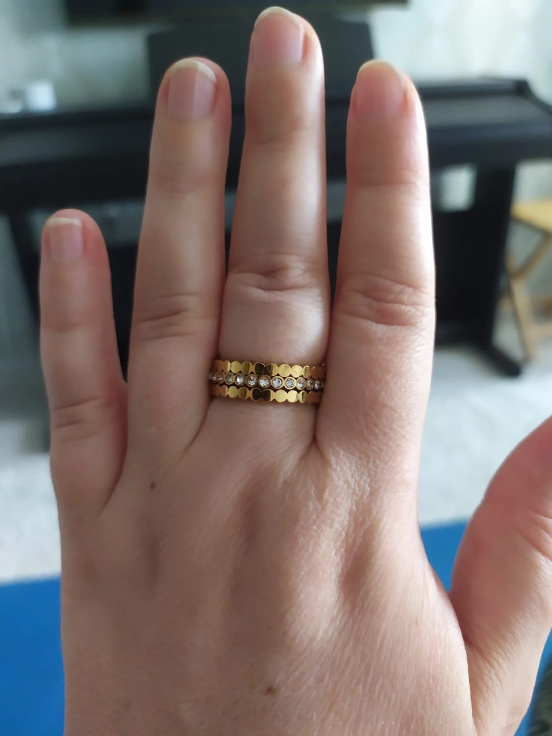 Customer photo review of Lumina Petal Band