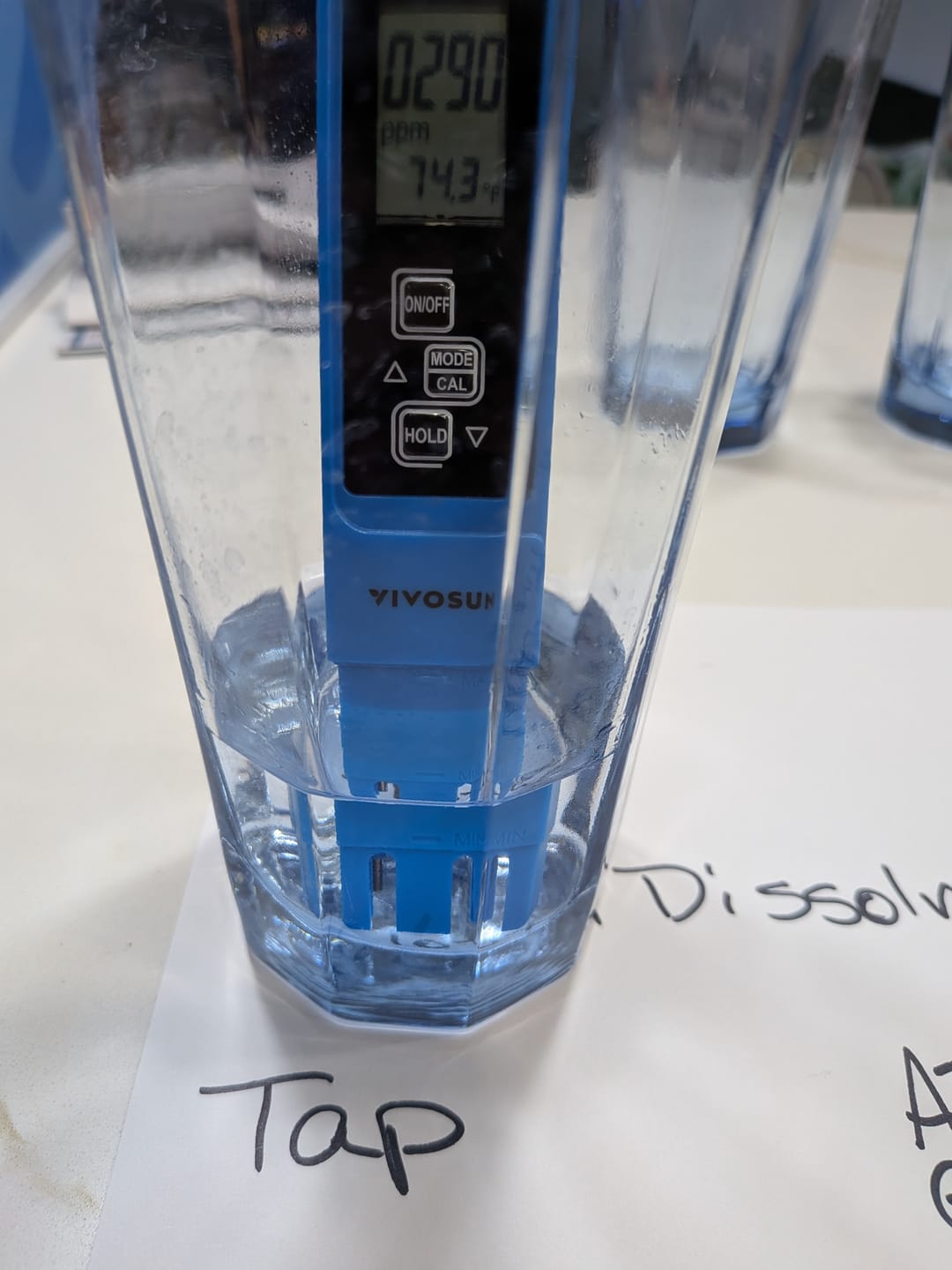 Customer photo review of Dual Carbon Platinum Gravity-Fed Water Filter System