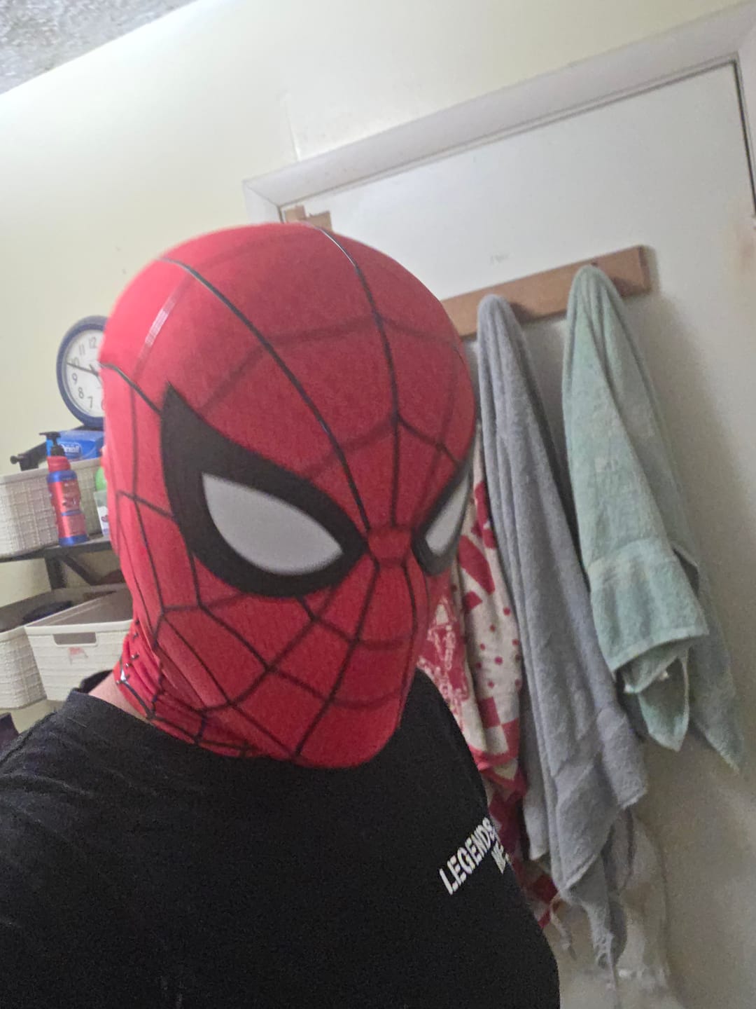 Customer photo review of Spider Man Brand New Day Mask(Cosplay Version)