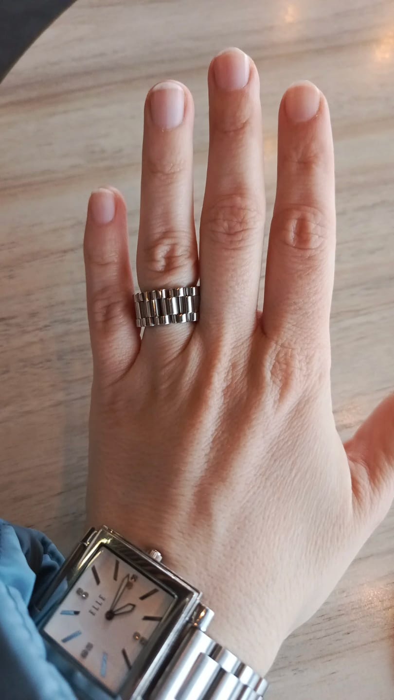 Customer photo review of Rustic Elegance Ring
