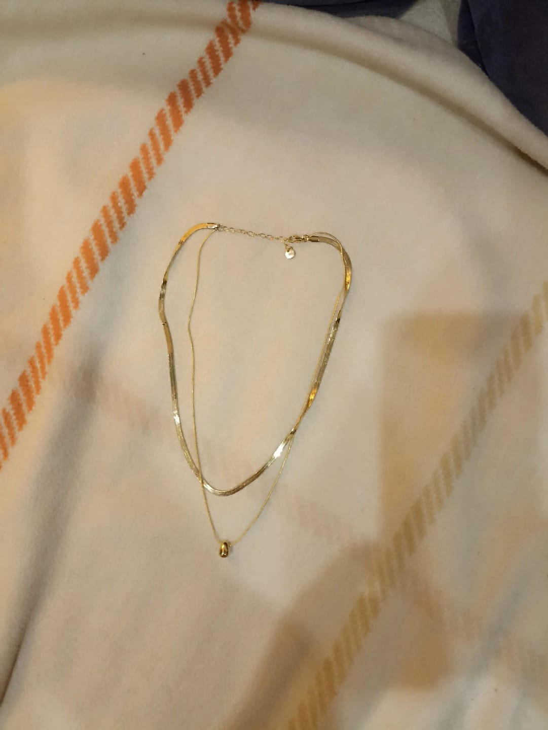 Customer photo review of Serpent's Cascade Necklace