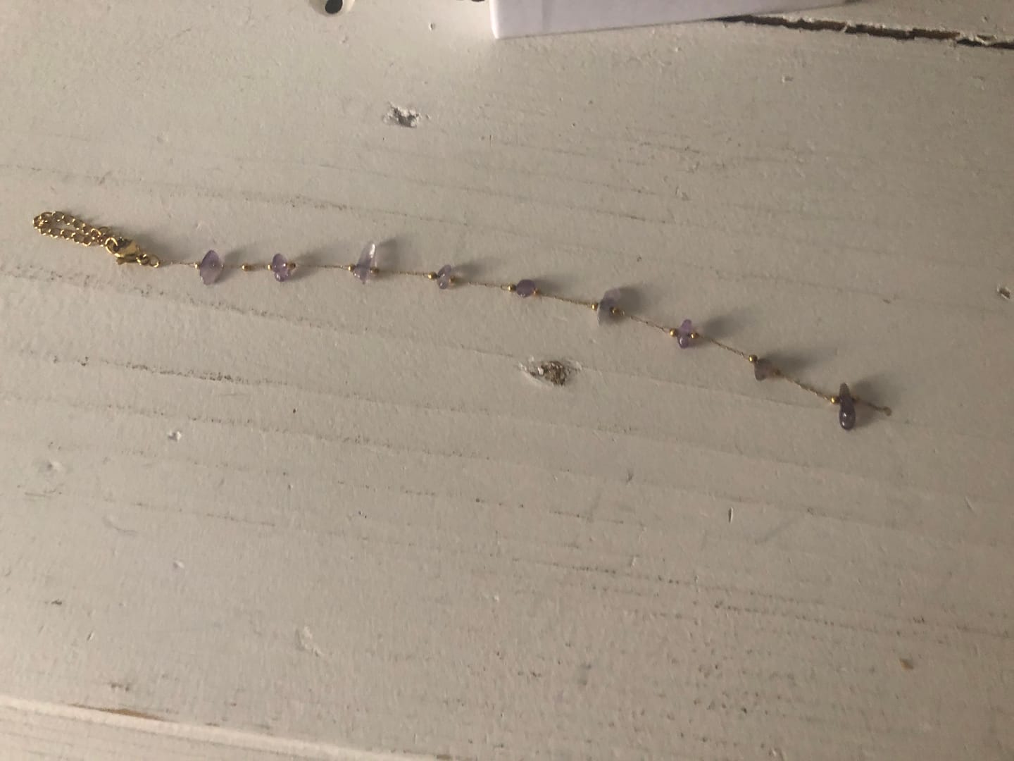 Customer photo review of Amethyst Set - Halskette & Armband