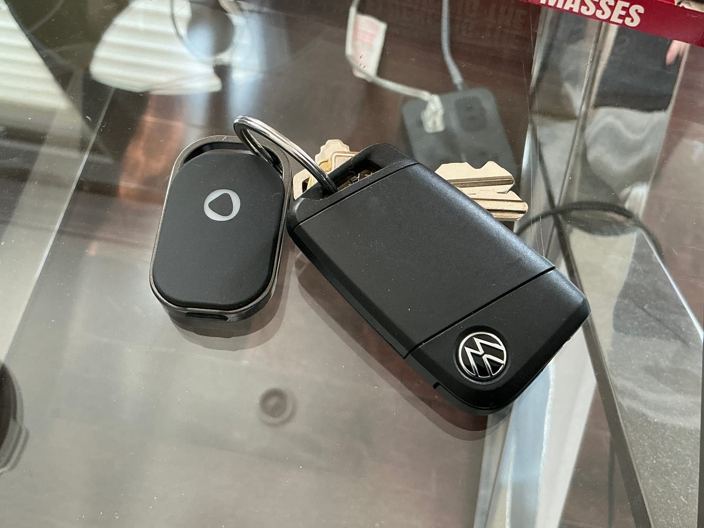 Customer photo review of Rechargeable Smart Tag