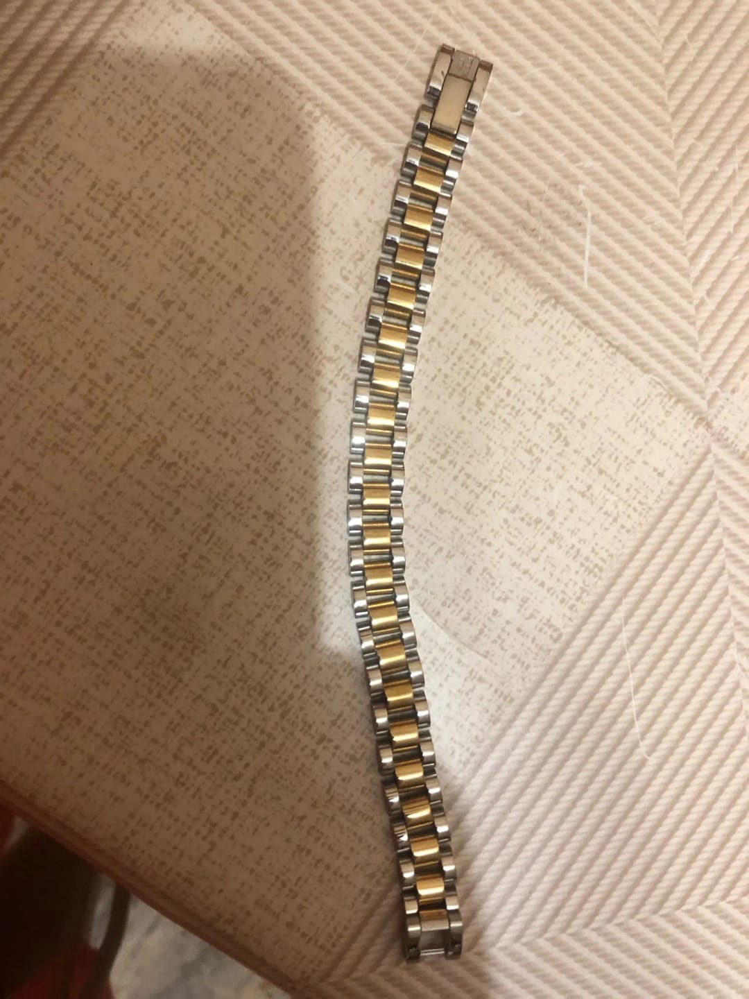 Customer photo review of Sleek Elegance Link Bracelet