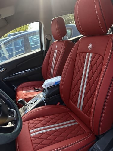 Customer photo review of Prestige Executive Seat Cover